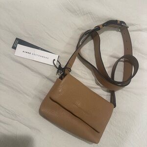 Aimee Kestenberg Tan Leather Crossbody Bag